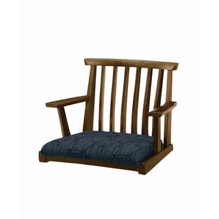 飛騨の家具 座椅子(肘付) l 木楽 l 株式会社イバタインテリア | 無垢材 